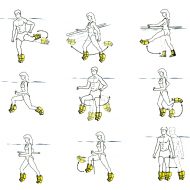 Exercices musculation fessiers