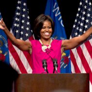 Michelle obama muscles