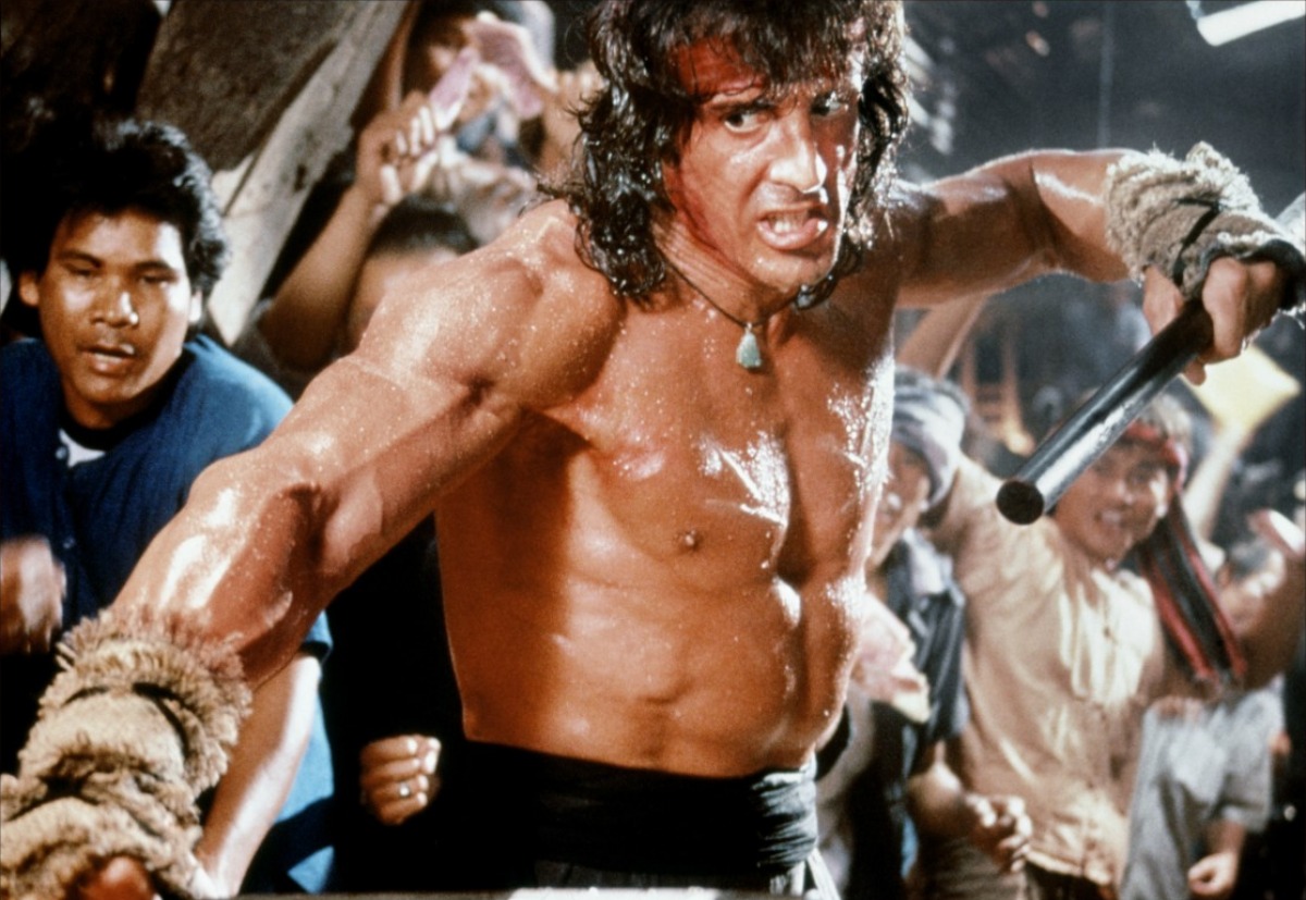 sylvester stallone muscles