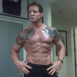 sylvester stallone musculation