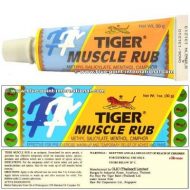 Tiger muscle rub